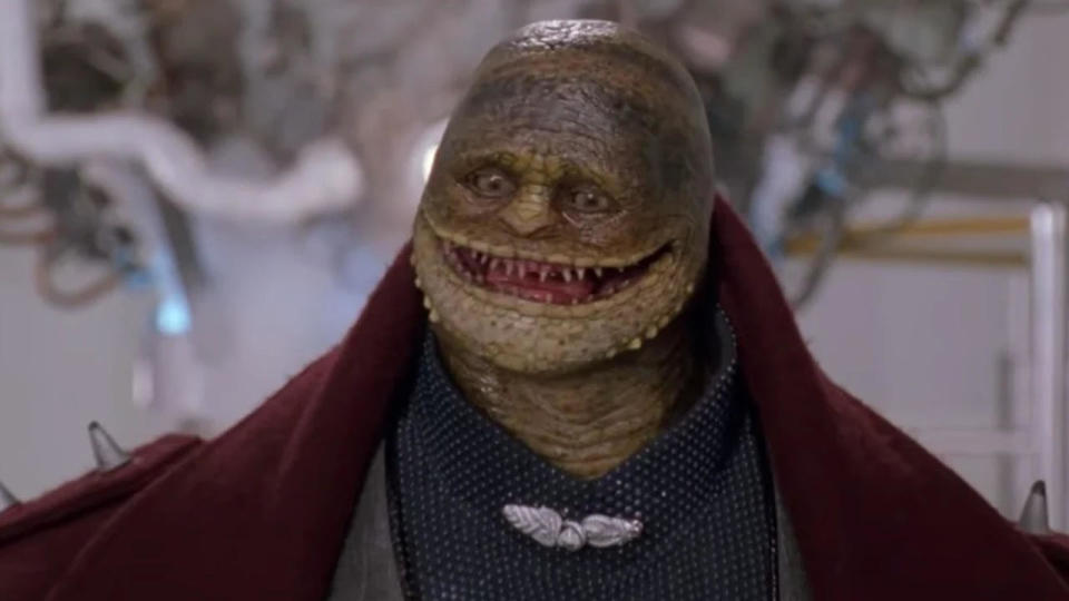 A goomba in the Mario movie