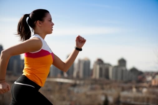 Woman running