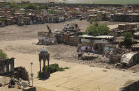 <p>A view of damage including a mosque on parts of the historic district of the mainly Kurdish city of Diyarbakir, southeastern Turkey, May 22, 2016. Turkish authorities have lifted a long-standing curfew from parts of the historic district famed for its ancient city walls listed as a UNESCO World Heritage site, following its security operations to flush out youths and fighters linked to a Kurdish armed movement, that have been underway in parts of the city since December. (Mahmut Bozarslan/AP) </p>