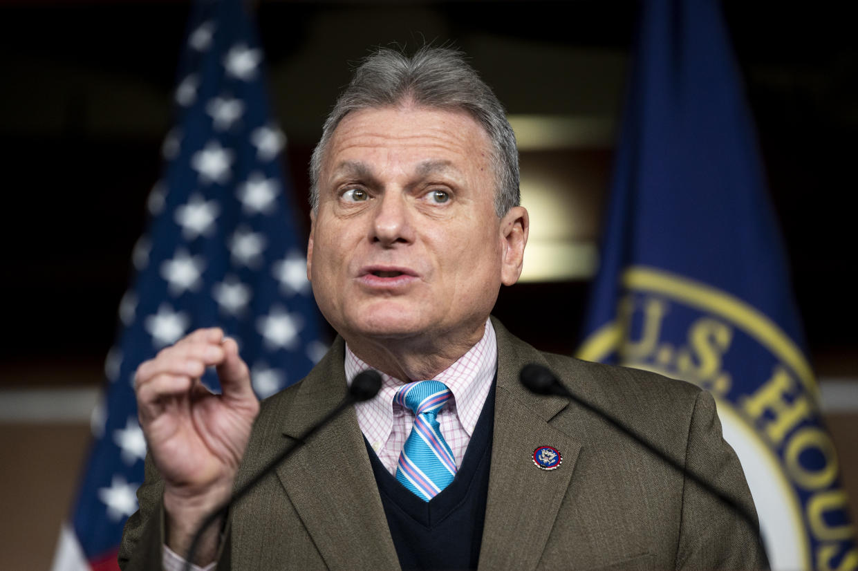 Rep. Buddy Carter, R-Ga., speaks during a House Republican Conference news conference in the Capitol. (Bill Clark/CQ-Roll Call, Inc via Getty Images).