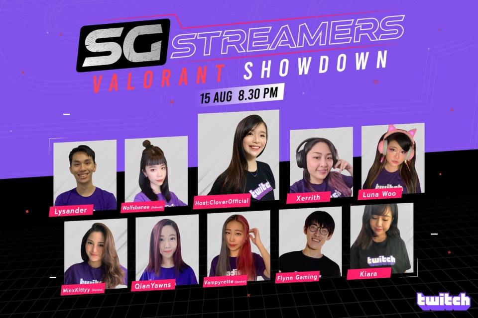 SG Streamers Valorant Showdown