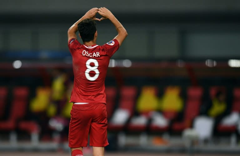 Shanghai SIPG broke the Asian transfer record when they signed Brazilian midfielder Oscar from Chelsea for 60 million euros ($67 million) in 2016