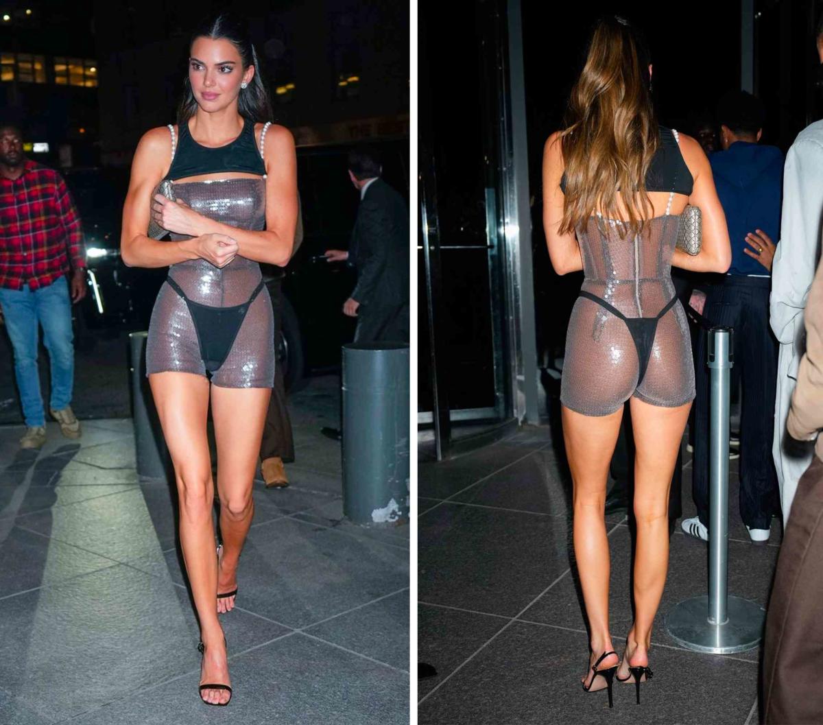 I Can't Stop Thinking About Kendall Jenner's Perfect Black Thong