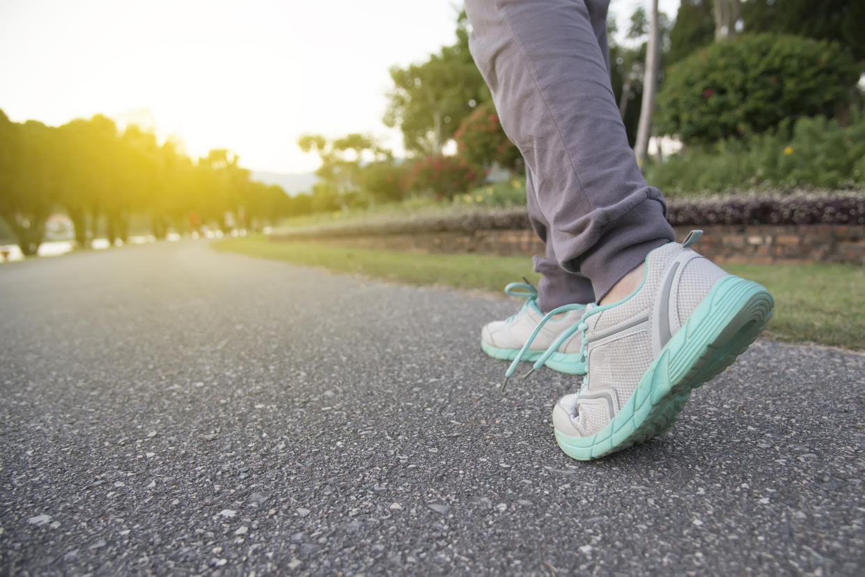 Going for a ten minutes walk a day can help lower your risk of heart attack or stroke, new research has suggested. (Getty Images)