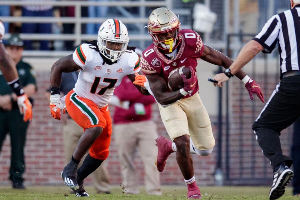 After Jermaine Johnson, running back Jashaun Corbin is one of a few former FSU players most likely to be selected in this year's NFL Draft.
