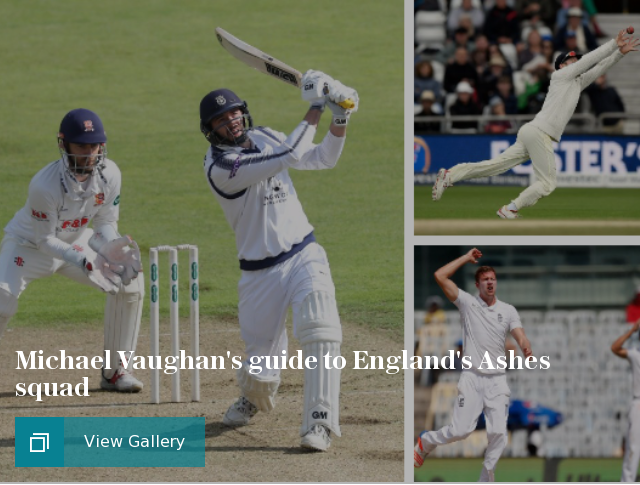 Michael Vaughan's guide to England's Ashes squad