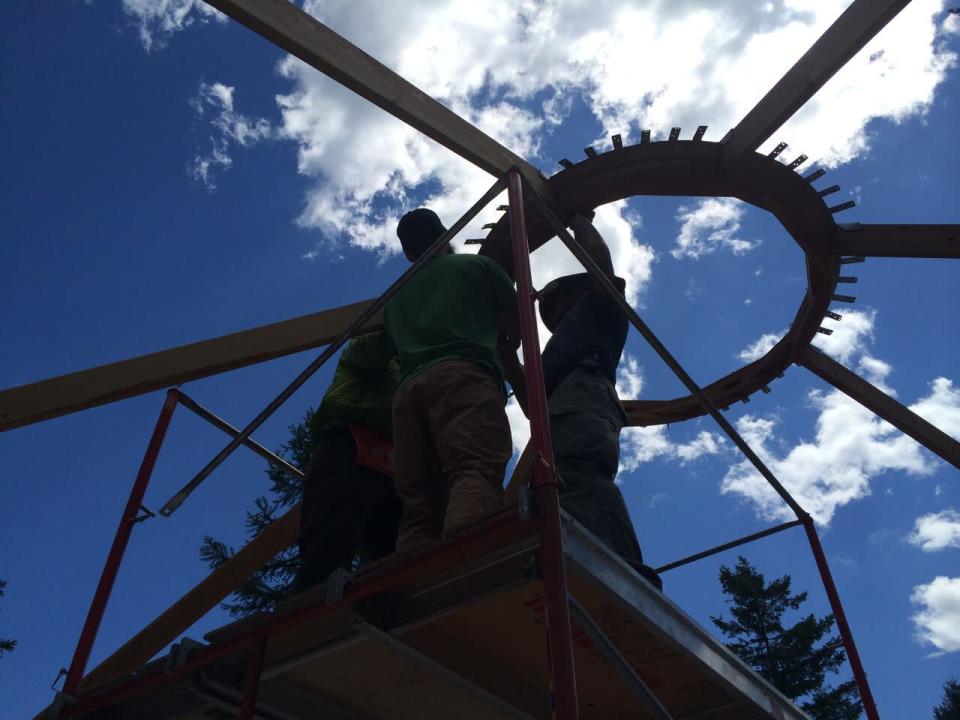 The Busbys’ off-the-grid yurt in Montana