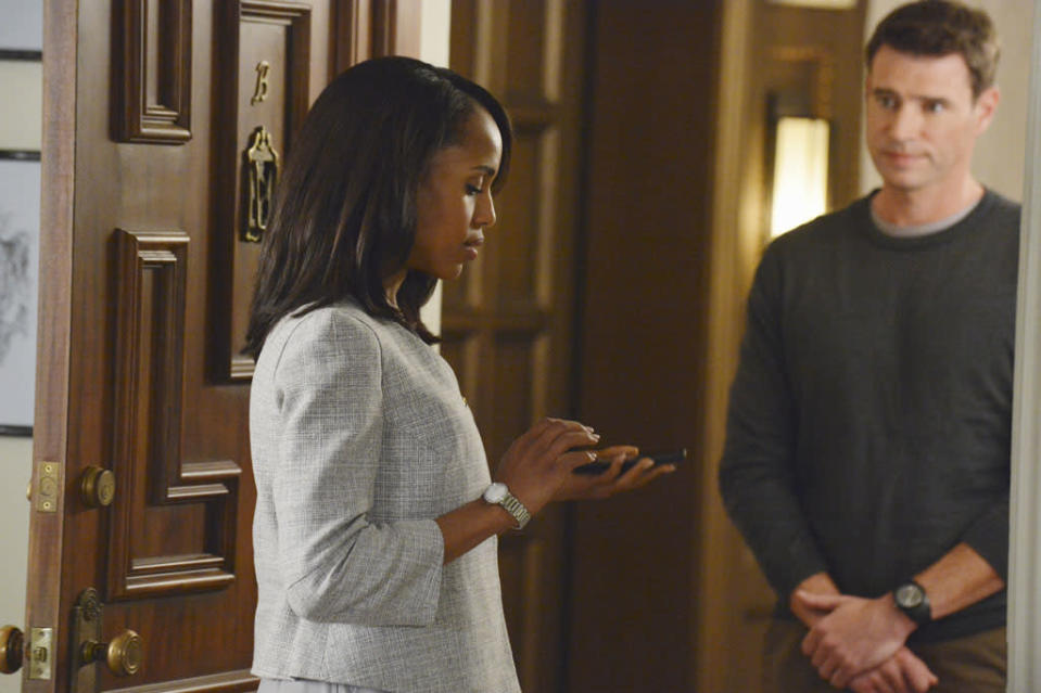 "Scandal" -- "A Woman Scorned" KERRY WASHINGTON, SCOTT FOLEY