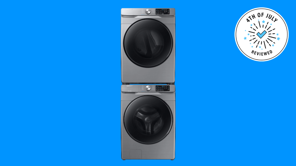 Update your laundry room with these early 4th of July deals on Samsung washers and dryers.