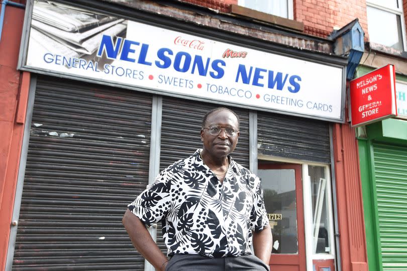 Nelson Shardey ran his Seacombe newsagents for more than 30 years