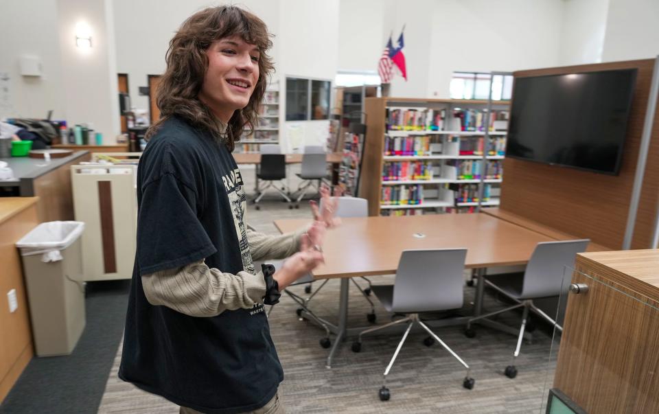 Trey Lauren, a senior at Lake Travis High School, expressed opposition to removing any books from the library during a school board meeting in December. Lauren emphasized the importance of preserving intellectual freedom and diversity of thought within the school community.
