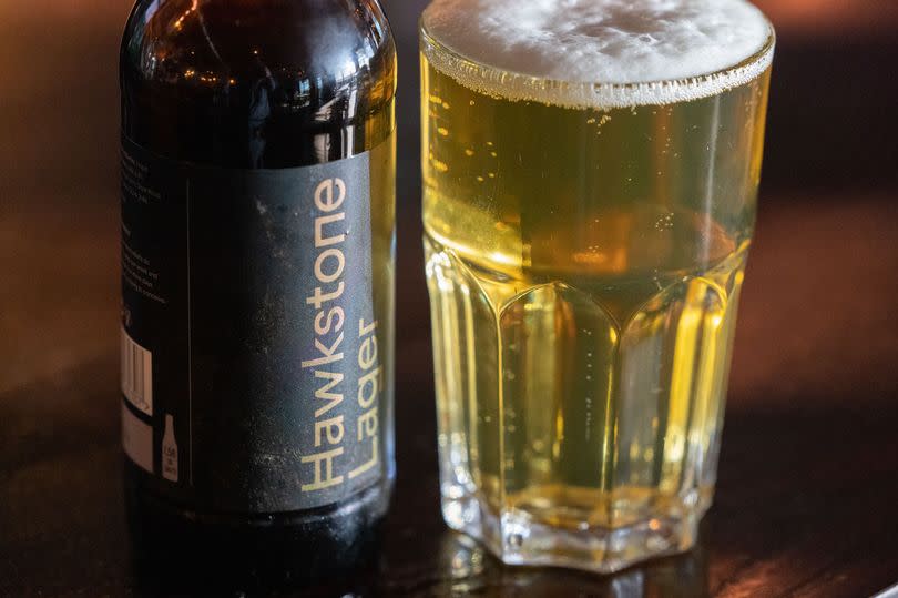 Jeremy Clarkson's lager, Hawkstone