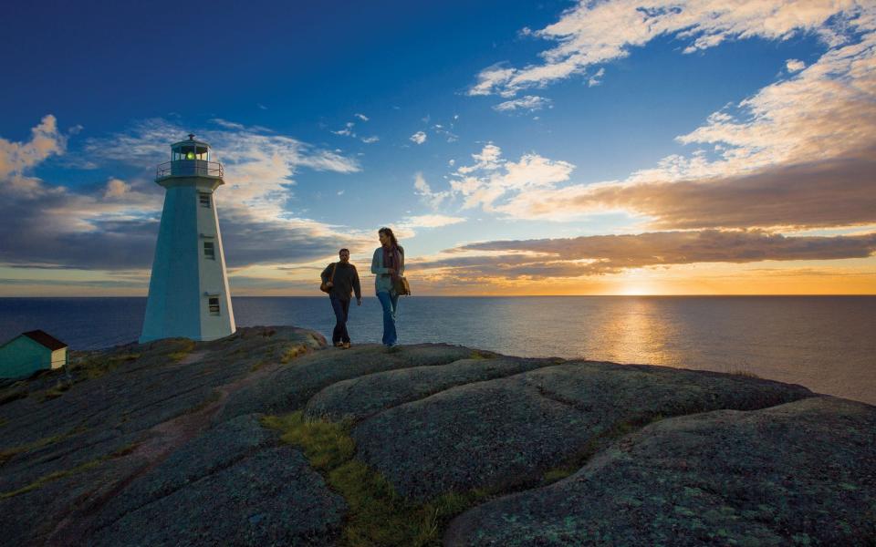 The lighthouse at Cape Spear