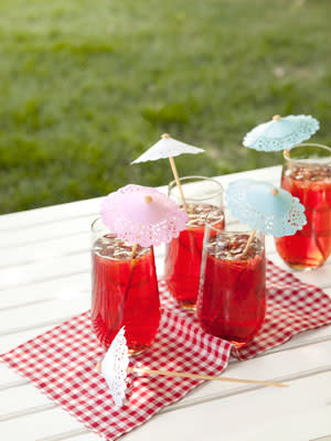 Fashion DIY Drink Umbrellas