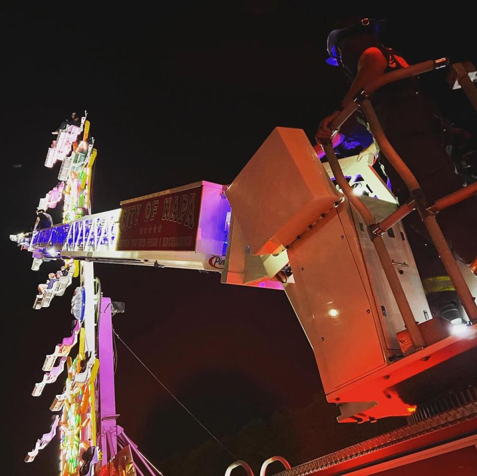 12 People Rescued After Calif. Carnival Ride Gets Stuck in the Air