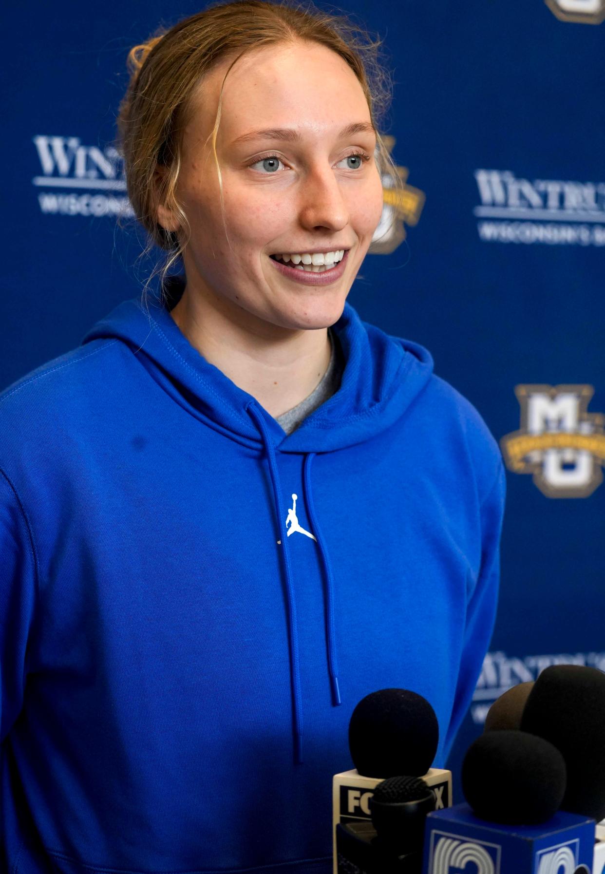 Marquette's Liza Karlen has sharpened her analytical skills as an engineering major.