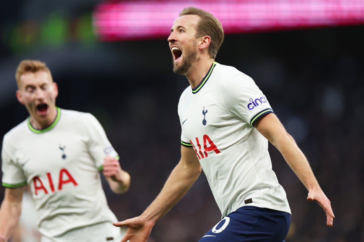 Harry Kane surpassed Jimmy Greaves as Spurs’ all-time top scorer  (Tottenham Hotspur FC via Getty I)