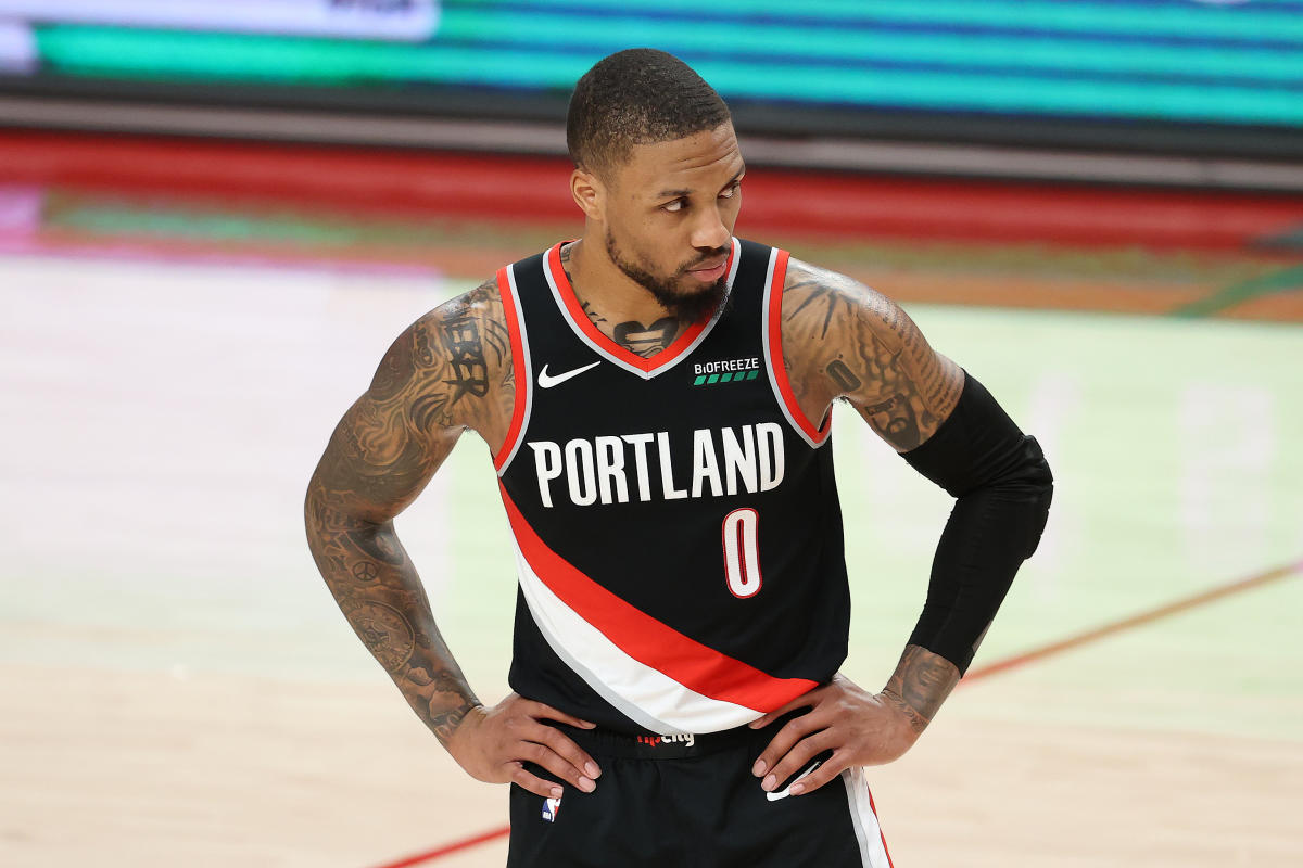 Damian Lillard #0 Nba Basketball Wizards 2021 All Star Eastern