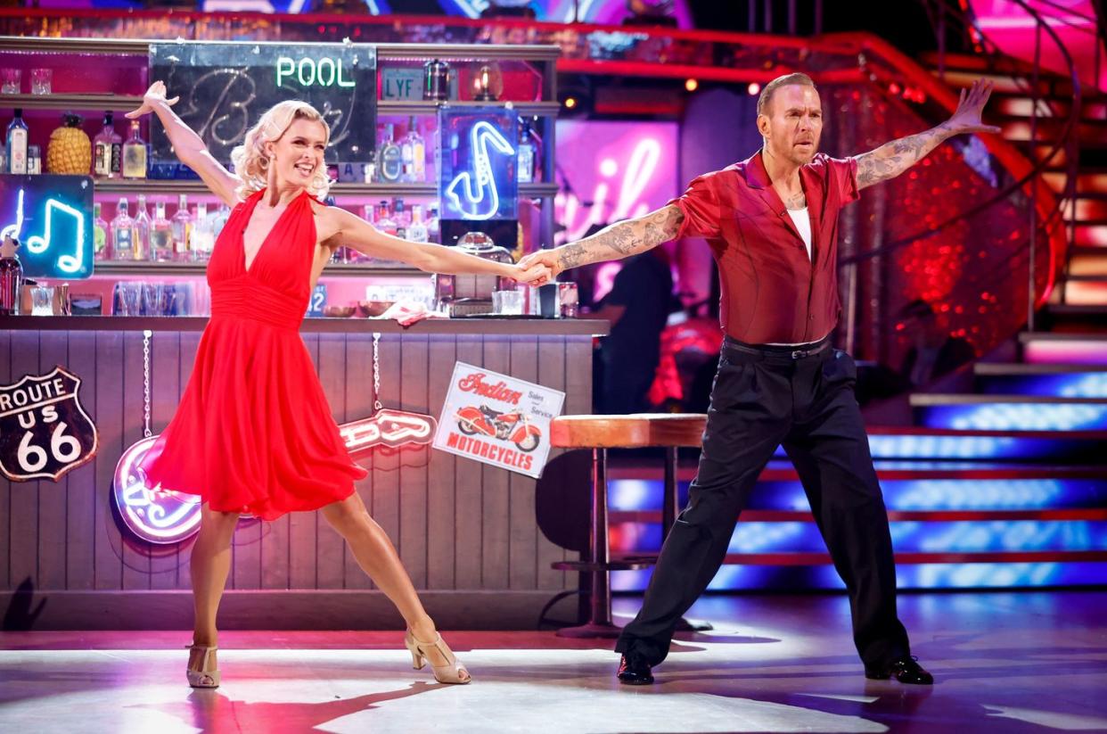 matt goss andnadiya bychkova, strictly come dancing 2022, week 4