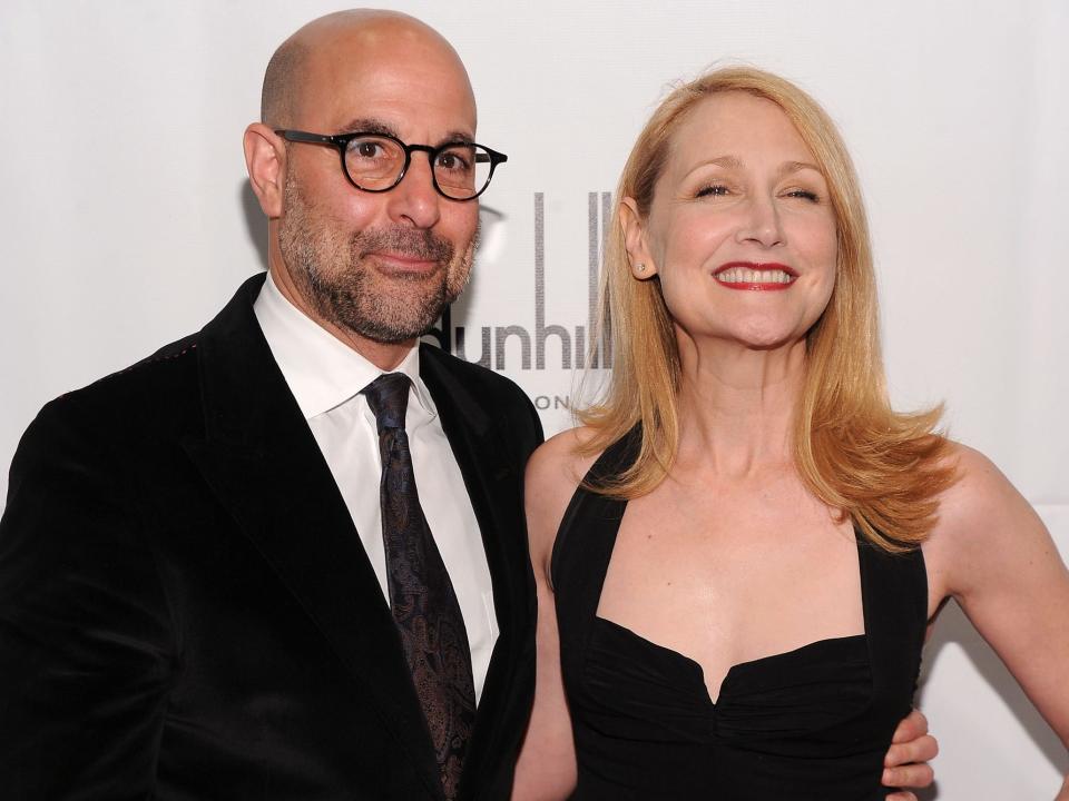 Stanley Tucci and Patricia Clarkson in November 2010.