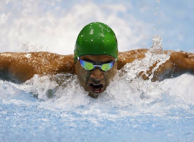 South African Paralympic swimmer Achmat Hassiem — AP