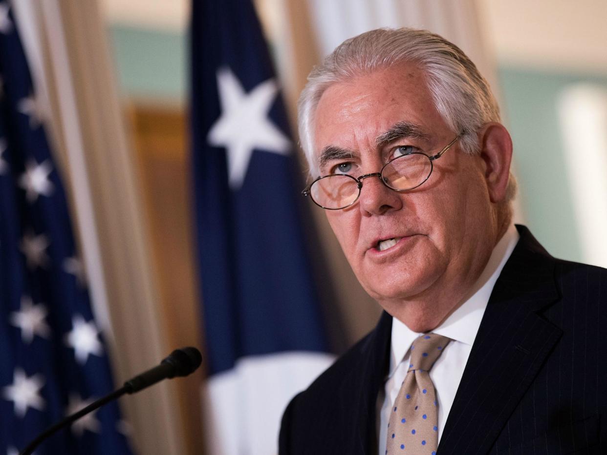 Rex Tillerson said life as Exxon Mobil CEO was 'easier' in terms of making decisions compared to being Secretary of State: Drew Angerer/Getty Images