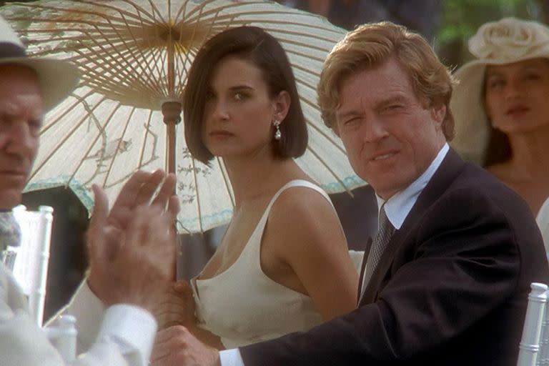 Robert Redford y Demi Moore en Propuesta Indecente