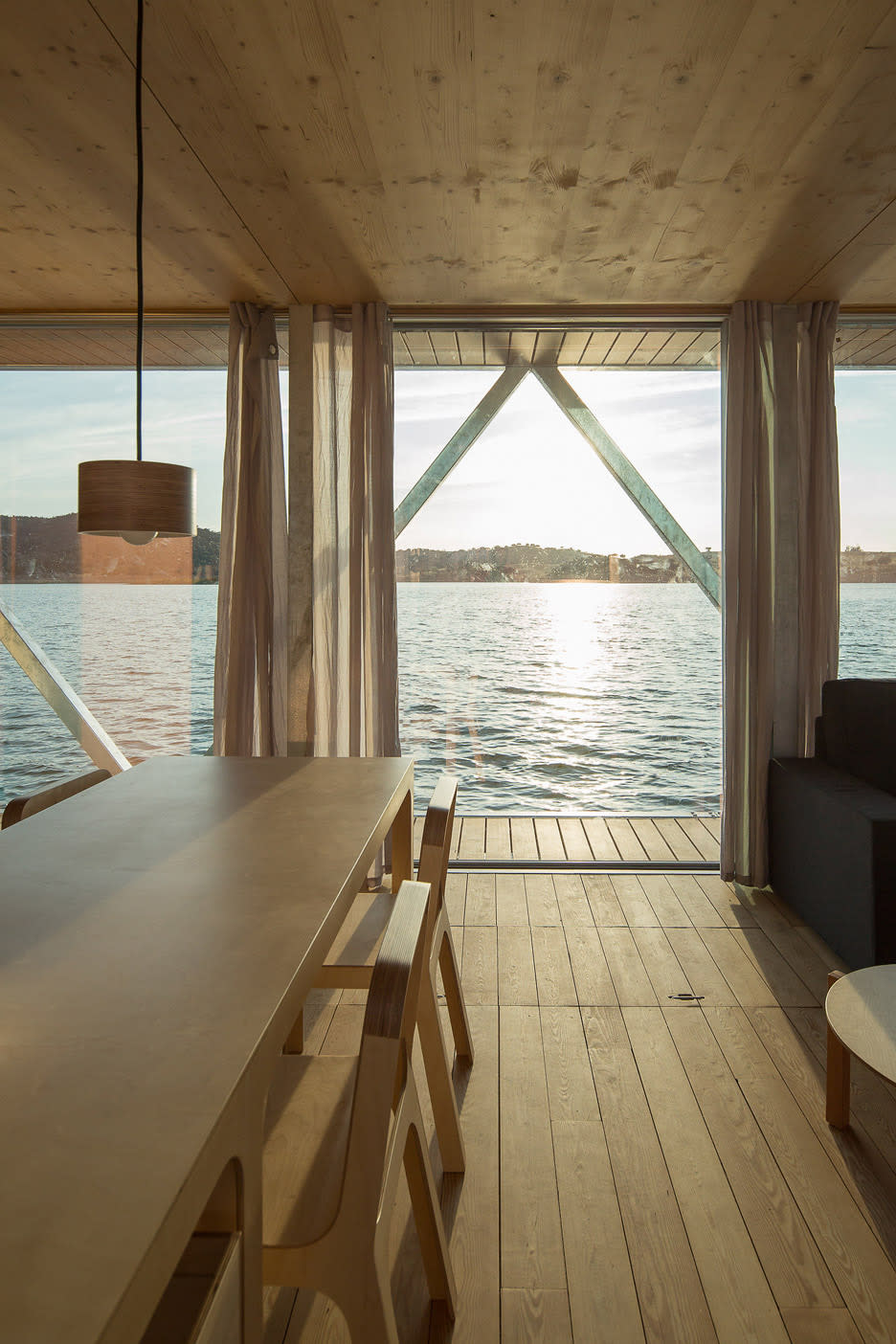 Floating home: The view