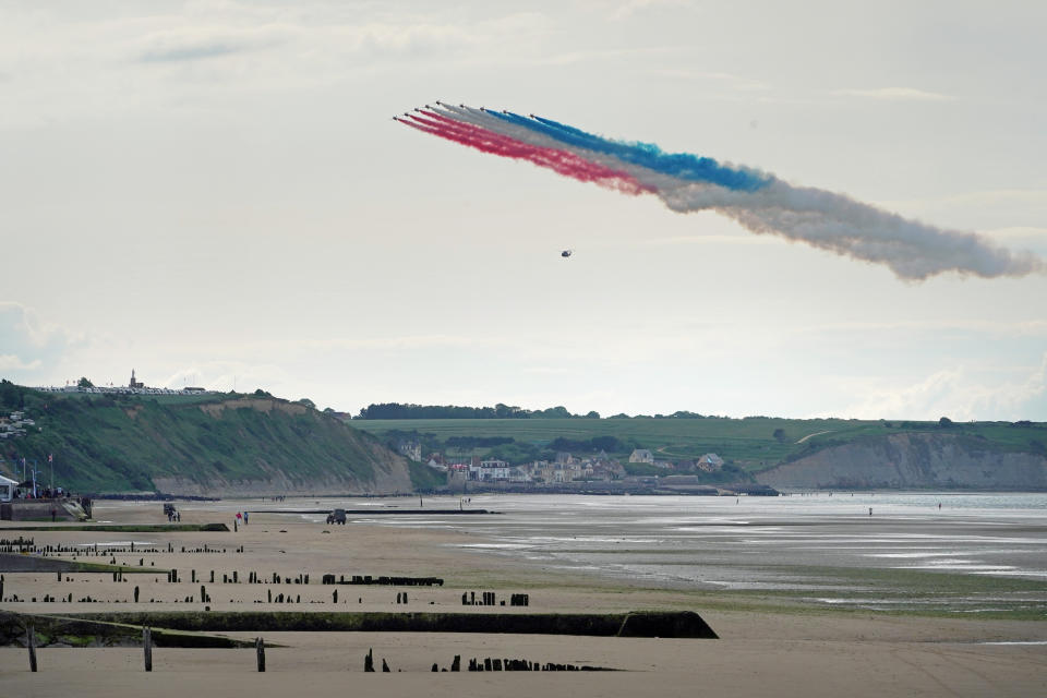 The vandalism took place in the same week as the commemorations to mark the 75th anniversary of the D-Day landings. (Photo by Owen Humphreys/PA Images via Getty Images)