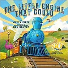 The first book that Imagination Library readers will receive is the classic "The Little Engine That Could."