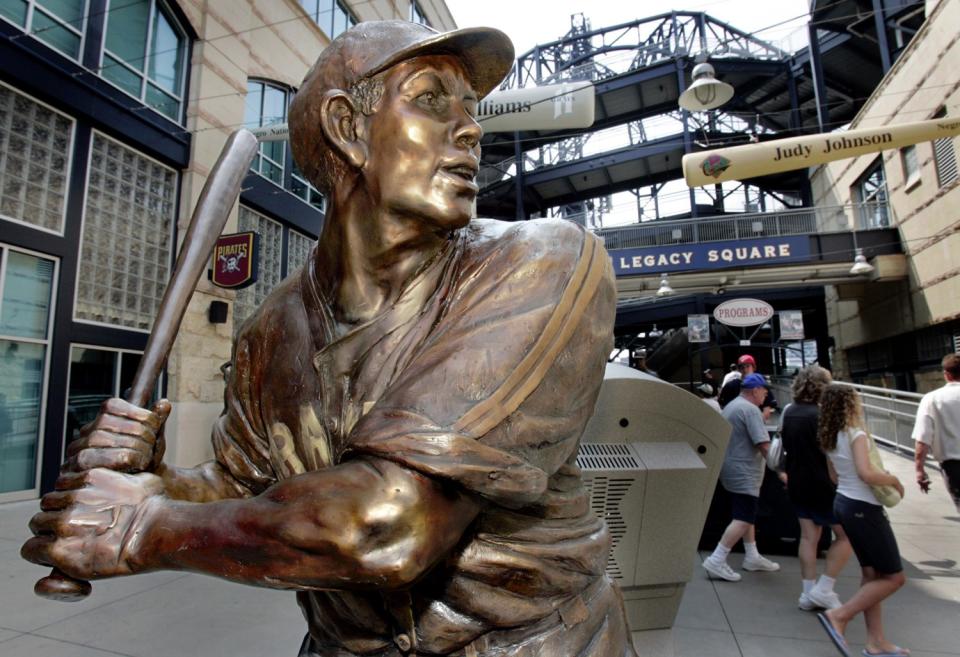 A bronze statue of Pittsburgh native Josh Gibson was unveiled at PNC Park in 2006.