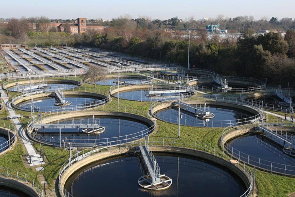 A sewage treatment works (PA)