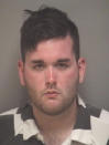 <p>This photo provided by the Albemarle-Charlottesville Regional Jail shows James Alex Fields Jr., who was charged with second-degree murder and other counts after authorities say he rammed his car into a crowd of protesters Saturday, Aug. 12, 2017, in Charlottesville, Va., where a white supremacist rally took place. (Photo: Albemarle-Charlottesville Regional Jail via AP) </p>