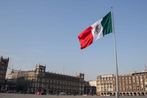 Plancha del Zócalo de la Ciudad de México, en febrero de 2016.