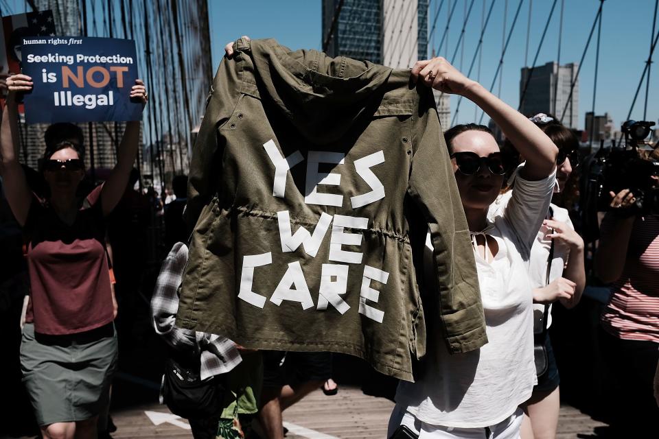 Glamour.com rounded up some of the most powerful signs from the Families Belong Together marches on Saturday.