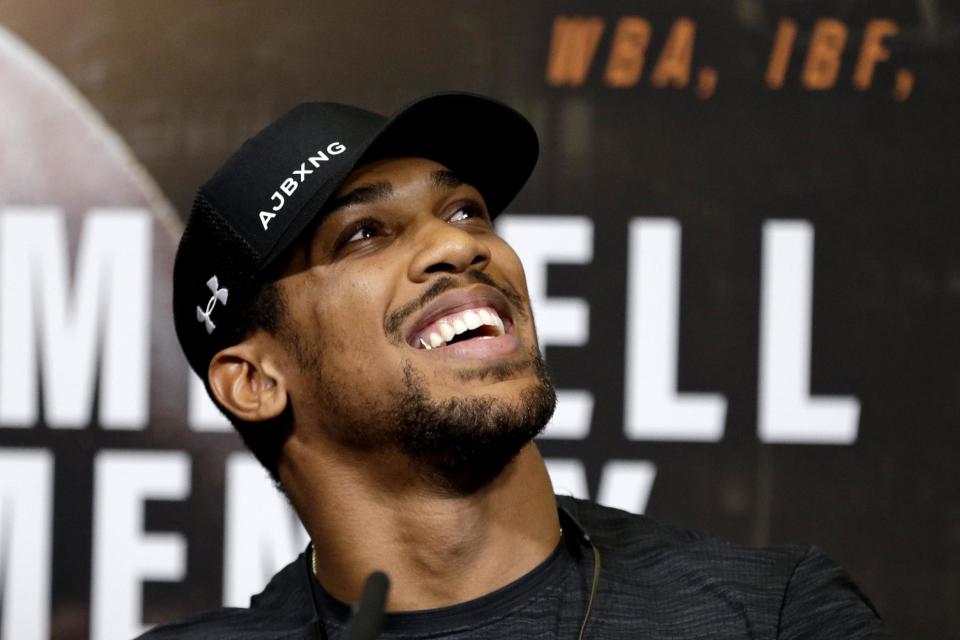 Anthony Joshua was fighting flu ahead of world heavyweight title bout with Alexander Povetkin