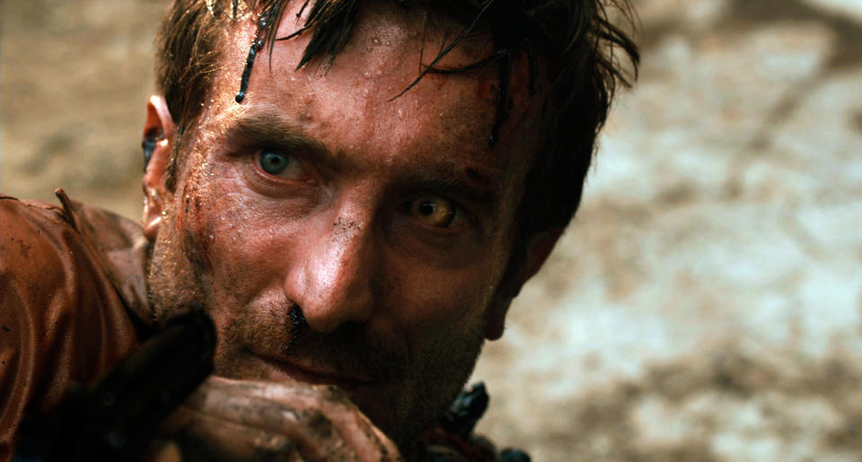 Sharlto Copley undergoes a shocking transformation in "District 9"