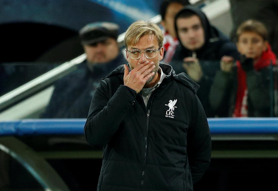 Soccer Football – Champions League – Spartak Moscow vs Liverpool – Otkrytiye Arena, Moscow, Russia – September 26, 2017 Liverpool manager Juergen Klopp Action Images via Reuters/John Sibley