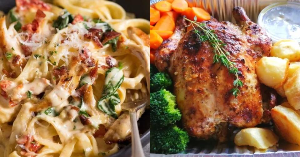 wheelock - pasta and roast chicken dishes