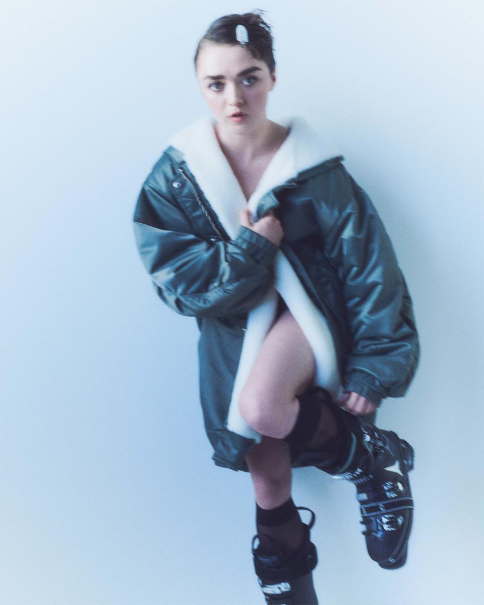 Maisie Williams for Maisie Williams x Shoreditch Ski Club.