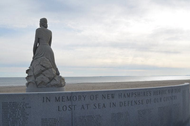 Known locally as the “Lady of the Sea,” the monument holds the names of 291 military men whose bodies were never recovered after being lost at sea.