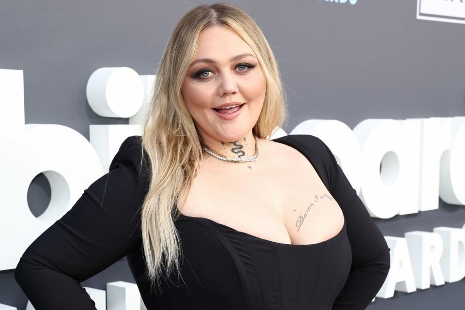 <p>Todd Williamson/NBC/NBCU Photo Bank via Getty</p> Elle King in Las Vegas in May 2022