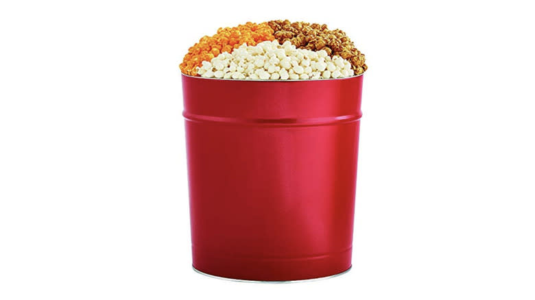 The Popcorn Factory popcorn tin