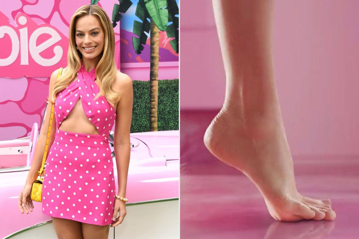 Margot Robbie Reveals The Secret Behind Her Viral ‘barbie High Heel Scene 3537