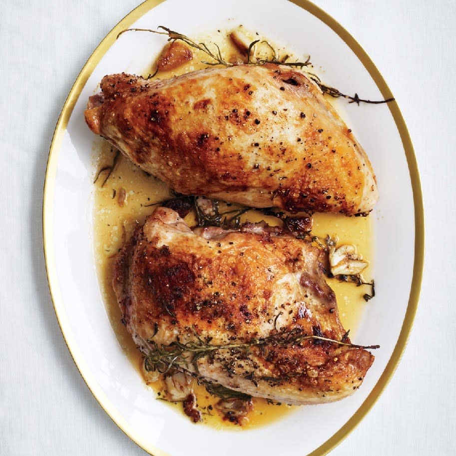 Butter-Roasted Turkey Breasts