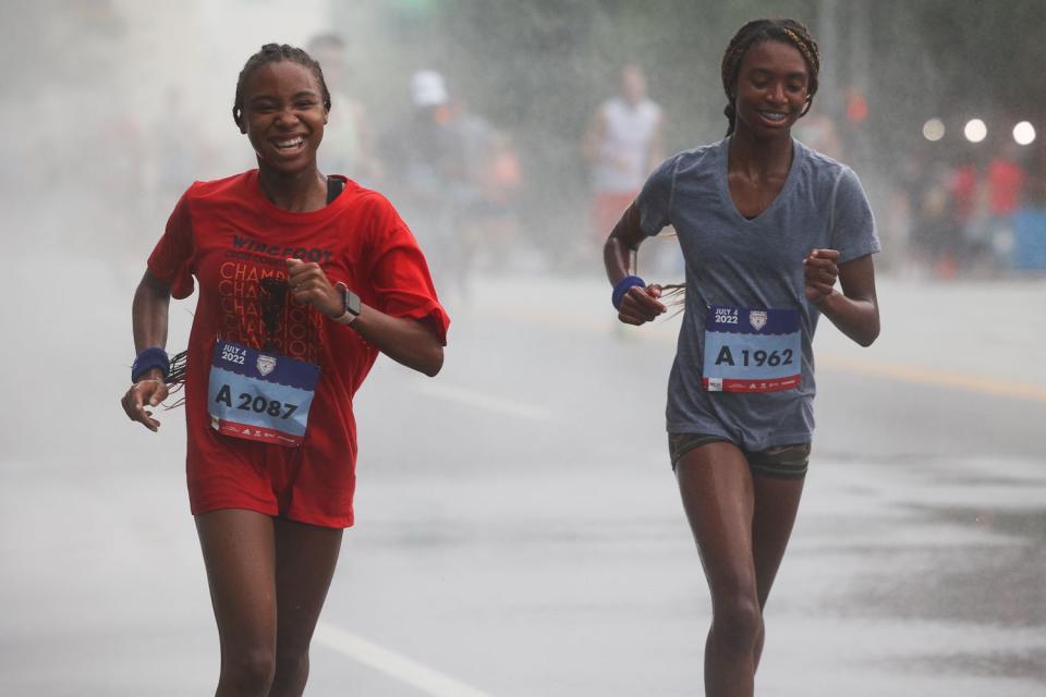 Here are some more photos from the 2022 Peachtree Road Race.