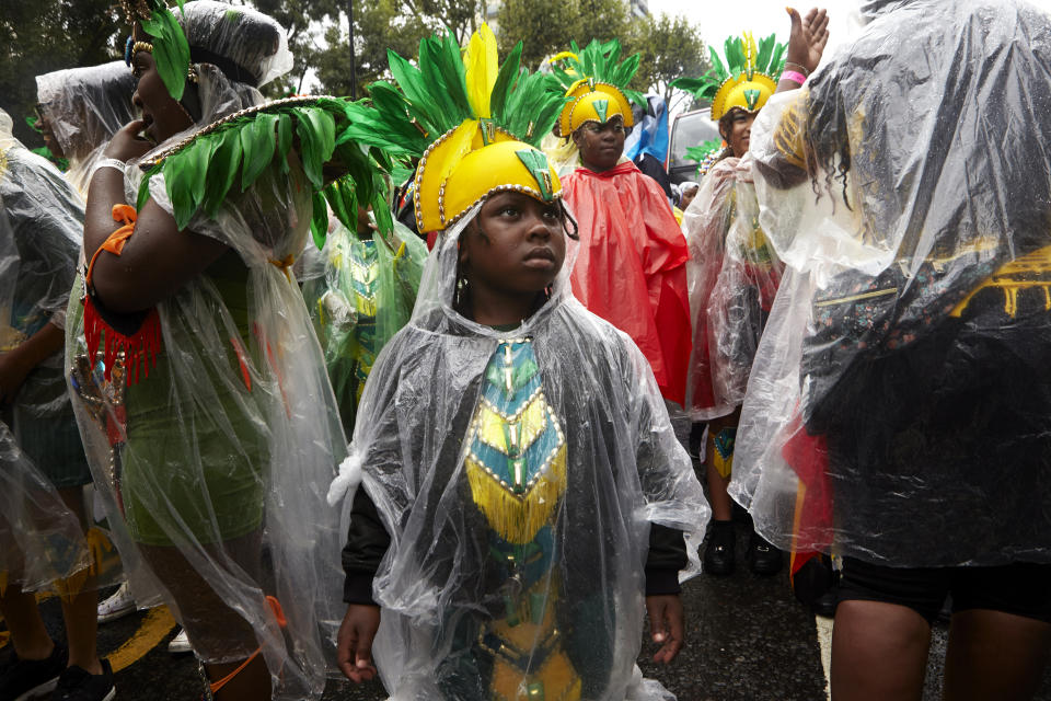 The Notting Hill Carnival off to a colorful start