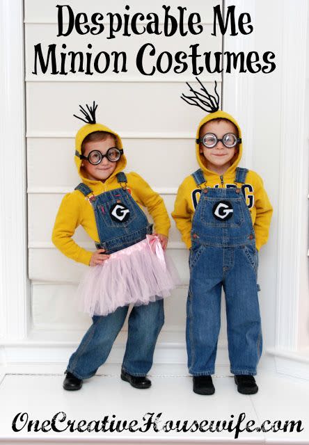 Minion Halloween Costumes the Whole Family (Even Your Dog!) Can Wear