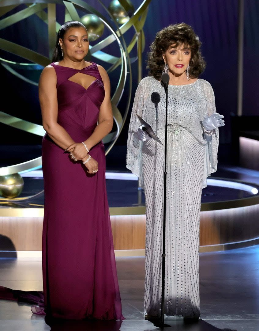 Taraji P. Henson y Joan Collins 