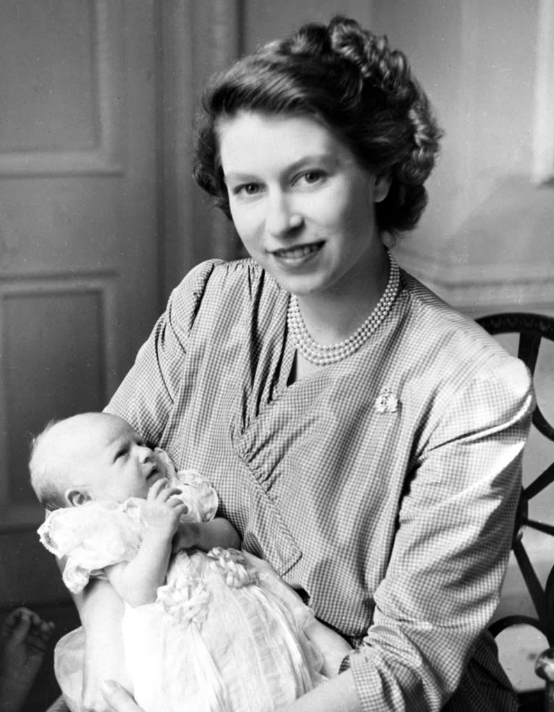 La princesse Elizabeth - future reine Elizabeth II - en 1950